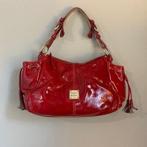 Dooney and Bourke Red Patent Leather Bag